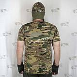 Футболка з тканини Quick-Dry в камуфляжі мультікам, фото 7