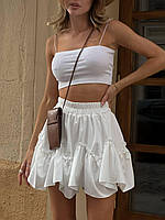 Женская модная летняя юбка - шорты новинка 2024