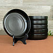 Сервіз із керамічного посуду Ardesto Trento Black 30 предметів, фото 6