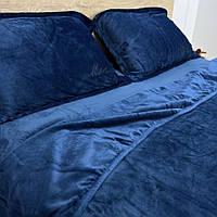 Велюровий комплект постільної білизни Євро розмір 200*230  Pretty Monica