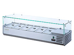 Вітрина холодильна для топінгу GoodFood GF-VRX1400/380-H6C