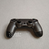 Бездротовий bluetooth джойстик DOUBLE motor vibration 4 для Sony PS4 -DS-2312-DGray. Темно-Сірий, фото 3