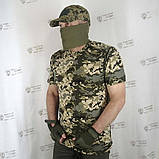 Футболка з тканини Quick-Dry в камуфляжі MМ-14, фото 3