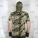 Футболка з тканини Quick-Dry в камуфляжі MМ-14, фото 6