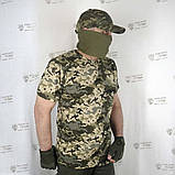 Футболка з тканини Quick-Dry в камуфляжі MМ-14, фото 10