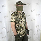 Футболка з тканини Quick-Dry в камуфляжі MМ-14, фото 7