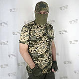 Футболка з тканини Quick-Dry в камуфляжі MМ-14, фото 8