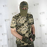 Футболка з тканини Quick-Dry в камуфляжі MМ-14, фото 2