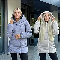 Жіноча куртка осіння 42-44, 46-48 беж, сірий