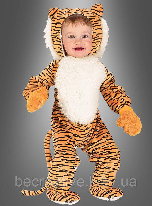 Дитячий карнавальний костюм тигреняти для немовлят