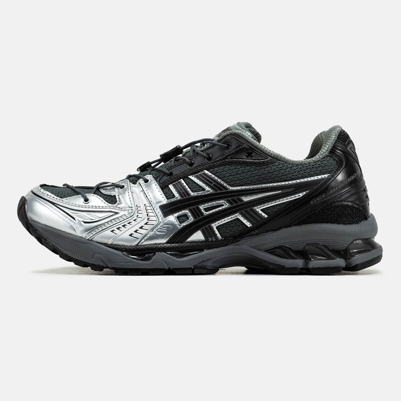 Чоловічі Кросівки Asics Gel-Kayano 14 x UNAFFECTED Grey / Асікс Гел-Каяно 14 Анефектед Сірі із Сріблястим