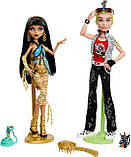 Monster High Cleo Deuce HRP86 Набір ляльок Монстр Хай Клео де Ніл і Д'юс Горгон Репродукція, фото 5