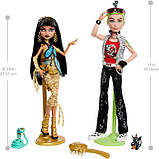 Monster High Cleo Deuce HRP86 Набір ляльок Монстр Хай Клео де Ніл і Д'юс Горгон Репродукція, фото 6