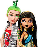 Monster High Cleo Deuce HRP86 Набір ляльок Монстр Хай Клео де Ніл і Д'юс Горгон Репродукція, фото 7