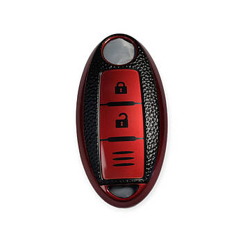 Чохол для ключа Infiniti червоний