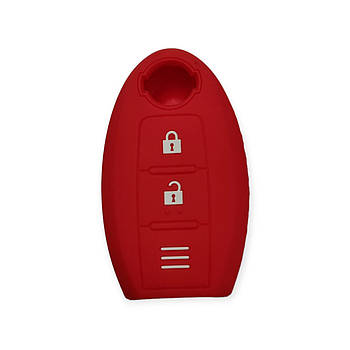 Чохол для ключа Infiniti червоний