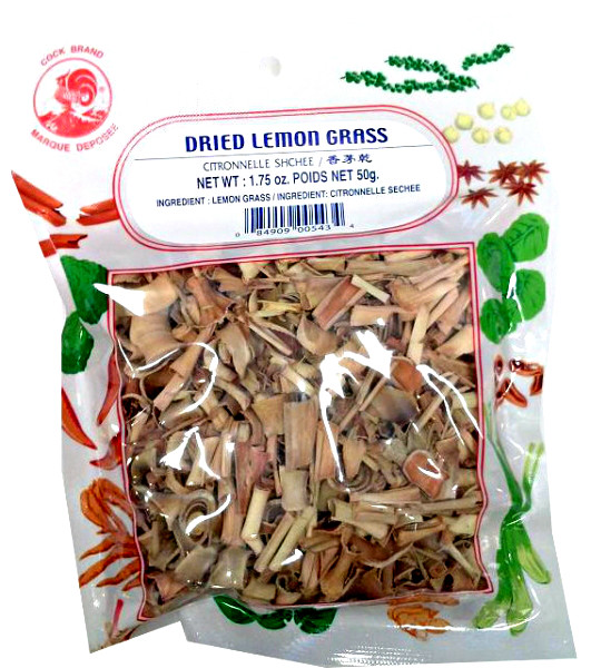 Лемонграс (лимонна трава) сушений Cock Brand, 50 г