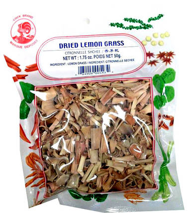 Лемонграс (лимонна трава) сушений Cock Brand, 50 г, фото 1