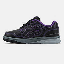 Чоловічі Кросівки Asics EX89 x Needles Black Purple / Асікс Екс89 Нідлес Чорні з Фіолетовим, фото 4