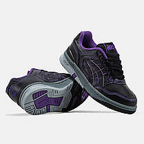 Чоловічі Кросівки Asics EX89 x Needles Black Purple / Асікс Екс89 Нідлес Чорні з Фіолетовим, фото 6