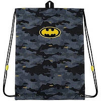 Сумка для взуття Kite 600M DC Comics Batman для хлопчика, сіра 46*33см