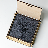 Ароматизатор в авто Woodoo "Молот Тора. Мйольнір AI", 6 см. аромат 10 мл в комлекті Гірський дощ 10 мл, фото 7