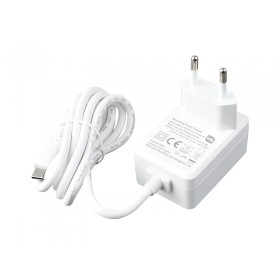 Блок живлення Waveshare для Raspberry Pi 27Вт USB-C білий (26281)