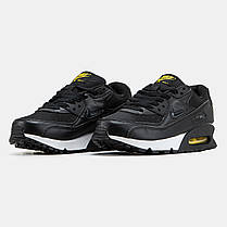 Чоловічі Кросівки Nike Air Max 90 Jewel Swoosh Black / Найк Аїр Макс 90 Джуел Свуш Чорні, фото 4