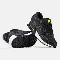 Чоловічі Кросівки Nike Air Max 90 Jewel Swoosh Black / Найк Аїр Макс 90 Джуел Свуш Чорні, фото 6