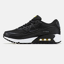 Чоловічі Кросівки Nike Air Max 90 Jewel Swoosh Black / Найк Аїр Макс 90 Джуел Свуш Чорні, фото 3