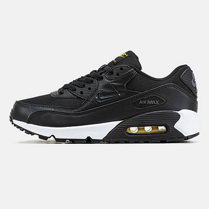 Чоловічі Кросівки Nike Air Max 90 Jewel Swoosh Black / Найк Аїр Макс 90 Джуел Свуш Чорні, фото 1