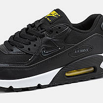 Чоловічі Кросівки Nike Air Max 90 Jewel Swoosh Black / Найк Аїр Макс 90 Джуел Свуш Чорні, фото 5