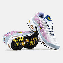 Жіночі Кросівки Nike Air Max TN Plus Pink Silver Blue / Найк Аїр Макс ТН Плюс Рожеві з Сріблястим та Синім, фото 6