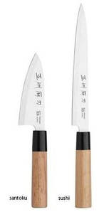 Ніж сантоку (11 см) і ніж для суші (21 см) CS Solingen