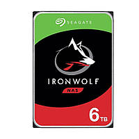 Новий жорсткий диск Seagate IronWolf ST6000VN001 / 3.5" / 6000 GB / SATA III