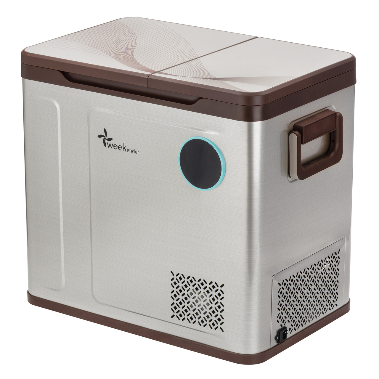 Компресорний автохолодильник Weekender WH58 (Двохкамерний, 12V/24V/220V, 48 л), фото 1