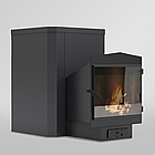 Піч для сауни Класик 20 м3 зі склом 400*400 та виносом, фото 2