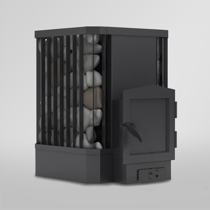 Піч для лазні та сауни Ребро 20 м3 без виносу, фото 1