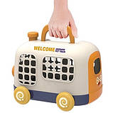 Ігровий ветеринарний набір — переноска із собачкою й аксесуарами арт. 913-1, фото 2