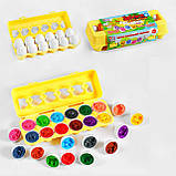 Розвивальна іграшка-сортер "Яєчний лоток" (Тварини) арт. 38882, фото 4