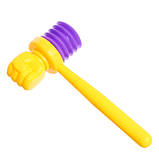 Каталка — стукавка звукова з ручкою й молоточком "Літак" арт. 8528 C, фото 6