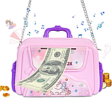 Дитяча скарбничка-сумка з кодовим замком і відбитком пальця арт. F 860 D, фото 2