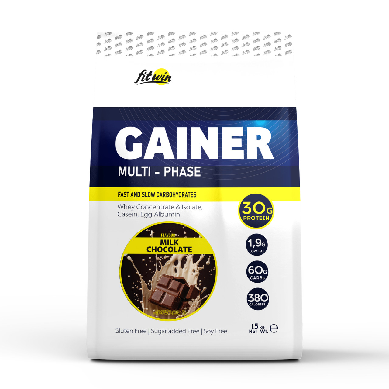 Gainer - 1500g Milk Chocolate, фото 1