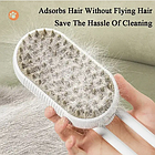 Парова щітка 5в1 акумуляторна гребінець для кота та собаки USB PET SPRAY MASSAGE BRUSH на акумуляторі, фото 9