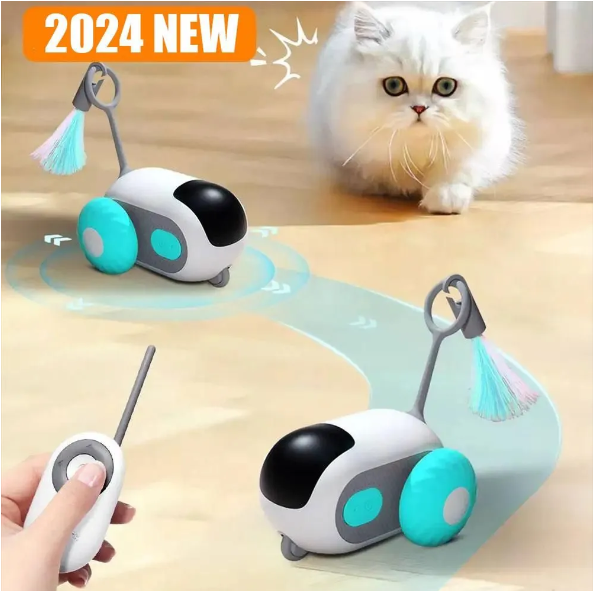 Іграшка для кішок бадмінтон інтерактивна Smart Interactive Car Toy Type-C