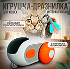 Іграшка для кішок бадмінтон інтерактивна Smart Interactive Car Toy Type-C, фото 3