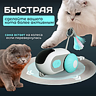Іграшка для кішок бадмінтон інтерактивна Smart Interactive Car Toy Type-C, фото 8