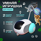 Іграшка для кішок бадмінтон інтерактивна Smart Interactive Car Toy Type-C, фото 9