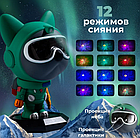 Проектор нічник зіркове небо собака Dog Star Lightr Світильник галактика з підставкою та пультом, фото 7