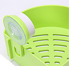 Настінна полиця підставка кутова на присосках для мила на кухню без свердління для ванної та душу LY-572, фото 7